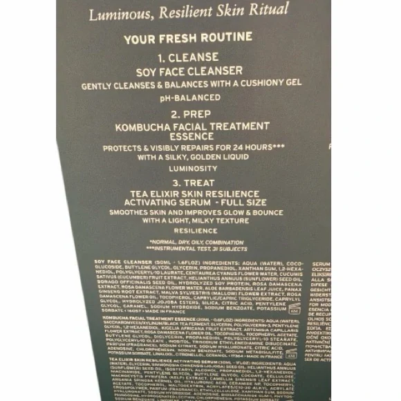 Fresh Skincare Set-Luminous, Resilient Skin Ritual
Sealed In Box - Picture 4 of 6